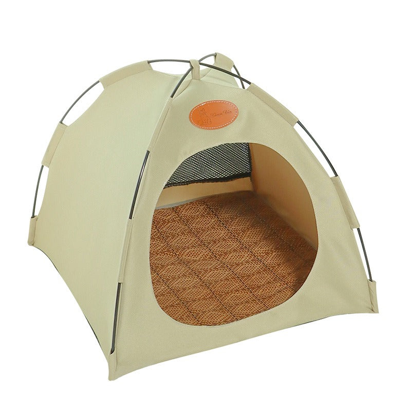 Purrfect Canvas Cat Tent - Cat Lovers Boutique