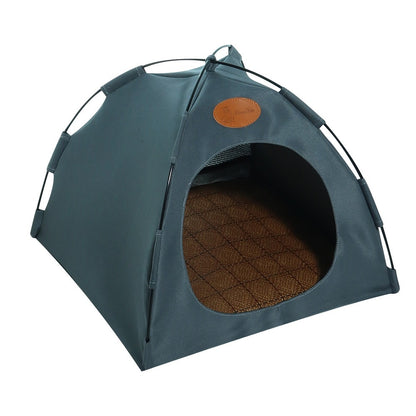 Purrfect Canvas Cat Tent - Cat Lovers Boutique