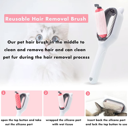 Sticky Brush - The Innovative Pet Hair Capturing Brush - Cat Lovers Boutique