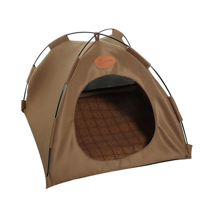 Purrfect Canvas Cat Tent - Cat Lovers Boutique