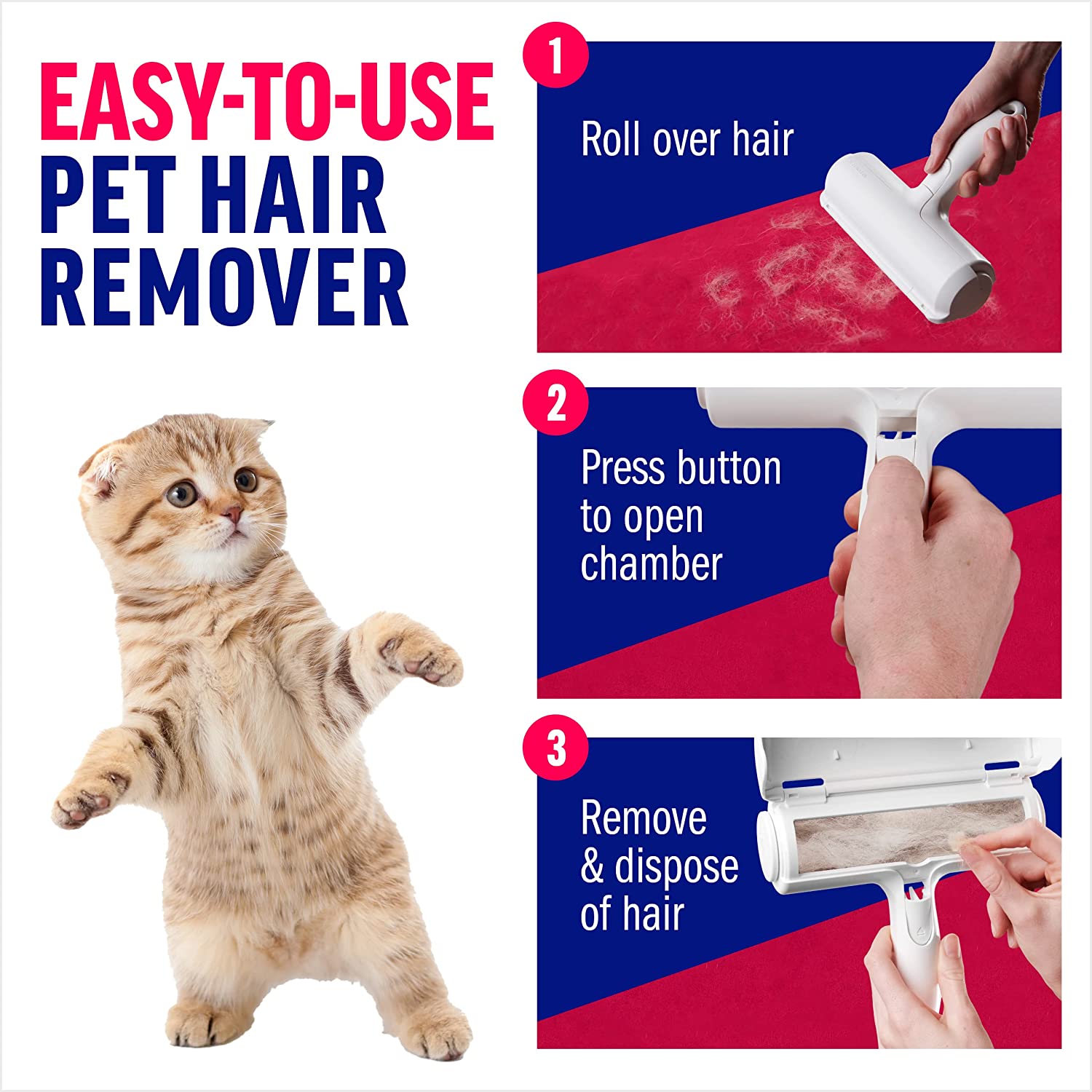 Easy pet 2025 hair remover