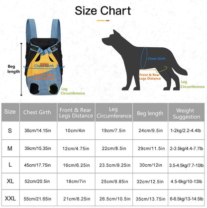 Pawpack: Pet Carrier Backpack for Small Medium Dogs Cats - Cat Lovers Boutique